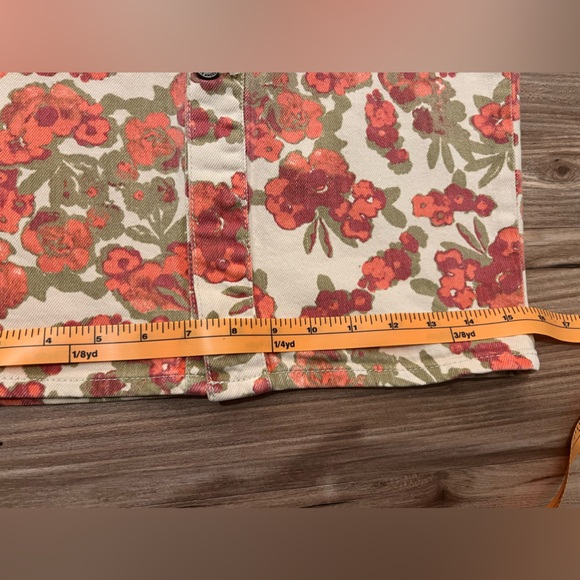 Paige Demin Floral Skirt 26 - Picture 5 of 5